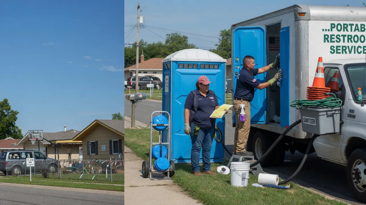 Portable Toilet Rental in Malden, IL near me